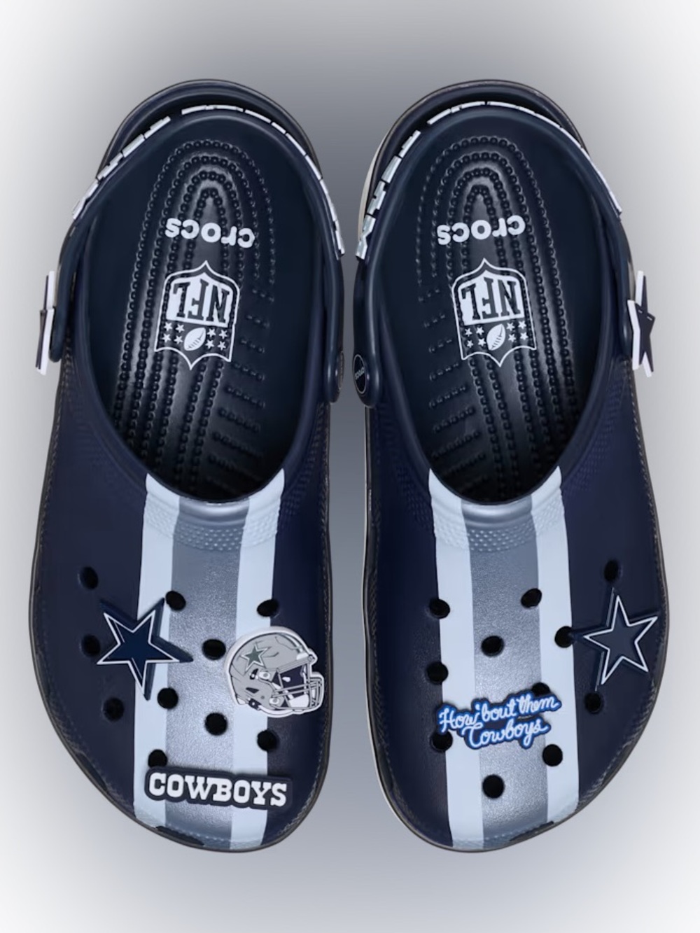 Crocs NFL Dallas Cowboys Classic Clog M/11 New